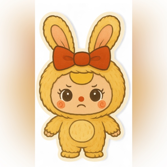 Baby Three Inspired Stickers With Holographic Finish - Picture 15 of 16